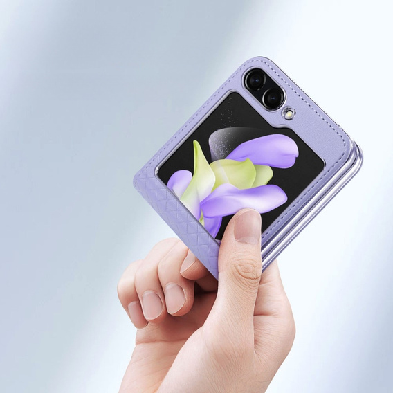 Case Dux Ducis for Samsung Galaxy Z Flip5 5G, Bril, purple