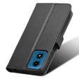 Flip case for Motorola Moto G24 / G24 Power / G04, Wallet Smart Magnet, black