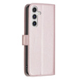 Flip case for Samsung Galaxy A55 5G,BINFEN Wallet, pink