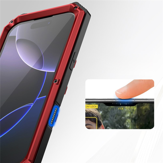 R-JUST armoured case with stand for iPhone 17 Pro