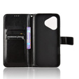 Flip case for Honor 400 Lite, Crazy Horse Wallet, black
