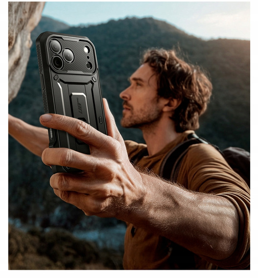 Supcase case for iPhone 17 Pro Max, Unicorn Beetle Pro, Black