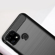 Case for Realme C21, Carbon, black