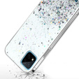 Case for Realme C11 2021, Glittery, transparent