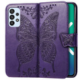 Flip case for Samsung Galaxy A53 5G, Butterfly, purple