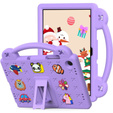 Children's case for Samsung Galaxy Tab A11 Plus / A9 Plus, Cute Patterns, with stand, purple