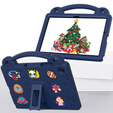 Children's case for Samsung Galaxy Tab A11 Plus / A9 Plus, Cute Patterns, with stand, dark blue