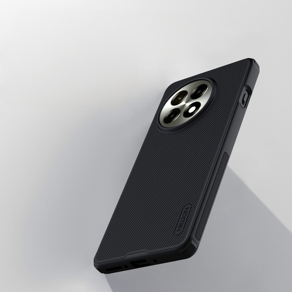 NILLKIN Case for OnePlus 13R, Super Frosted Shield Case, black