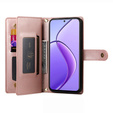 Flip case for Realme 14 Pro+ 5G, Wallet Zipper Pocket, pink