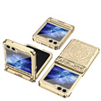 Case for Samsung Galaxy Z Flip7 FE / Z Flip6, Mechanical Legend, gold