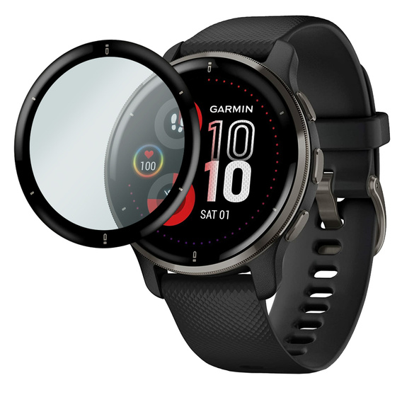 2x ERBORD Hybrid Glass for Garmin Venu 2 Plus