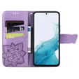 Flip case for Samsung Galaxy A56, Butterfly, purple