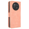 Flip case for Huawei Nova Y91 4G, Card Slot, pink