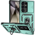 Case for Samsung Galaxy S24 Ultra, CamShield Slide, green