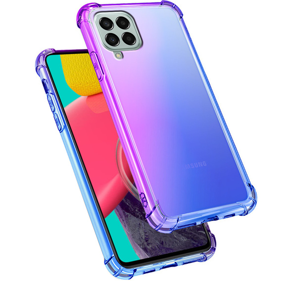 Case for Samsung Galaxy M53 5G, Gradient Dropproof, blue