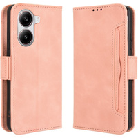 Flip case for Xiaomi Poco X7 Pro 5G, Card Slot, pink