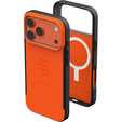 Urban Armor Gear case for iPhone 17 Pro Max, Civilian MagSafe, Orange