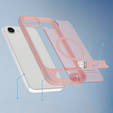 Case for iPhone 16E, Kickstand Matt Case, for MagSafe, pink