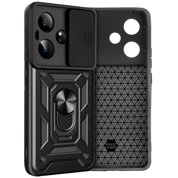 Case for Realme GT 7 / 7T, CamShield Slide, black