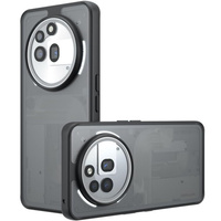 Case for Nothing Phone 3A Pro, Fusion Hybrid, transparent / black