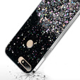 Case for Huawei Y7 2018/Enjoy 8, Glittery, black
