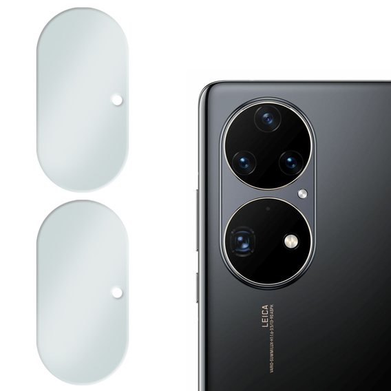 2x ERBORD tempered glass for camera to Huawei P50 Pro