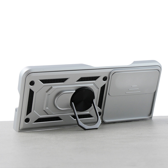 Case for Samsung Galaxy Z Fold5 5G, CamShield Slide, silver