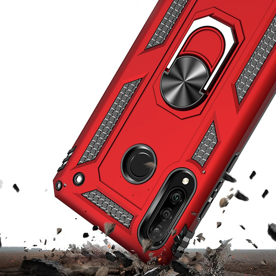 Armor Case for Huawei P30 Lite, Nox Case Ring, red