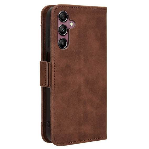 Flip case for Samsung Galaxy A15 4G / 5G, Card Slot, brown