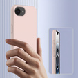 Case for iPhone 16e, Silicone MagSafe, pink