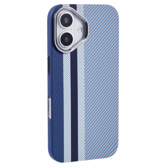 MagSafe's iPhone 16 Case, Carbon Fiber, blue