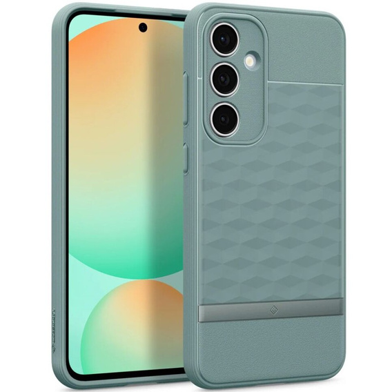 The Caseology case for Samsung Galaxy S24 FE, Parallax, green
