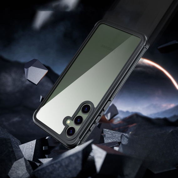 Case for Samsung Galaxy S23 FE, Shockproof, with film, black