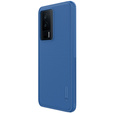 NILLKIN Case for Poco F5 Pro 5G, Super Frosted Shield Case, blue