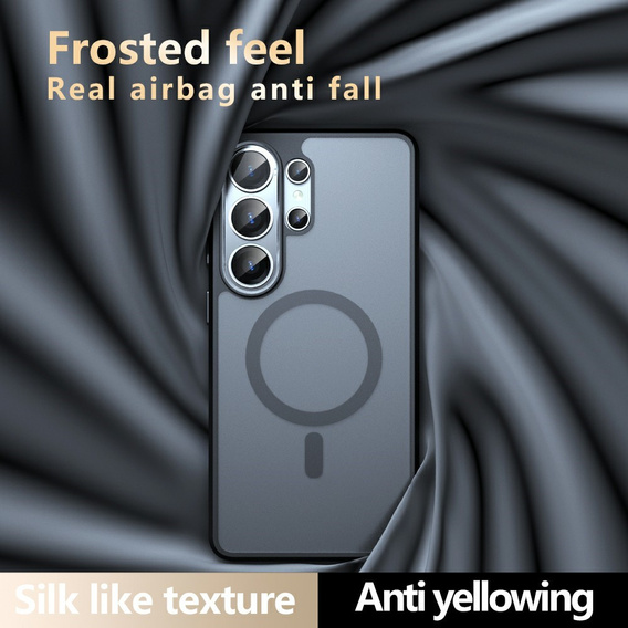 Matt Case for MagSafe for Samsung Galaxy S26 Ultra, black