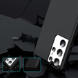 Case for Samsung Galaxy S21 Ultra, Silicone MagSafe, black