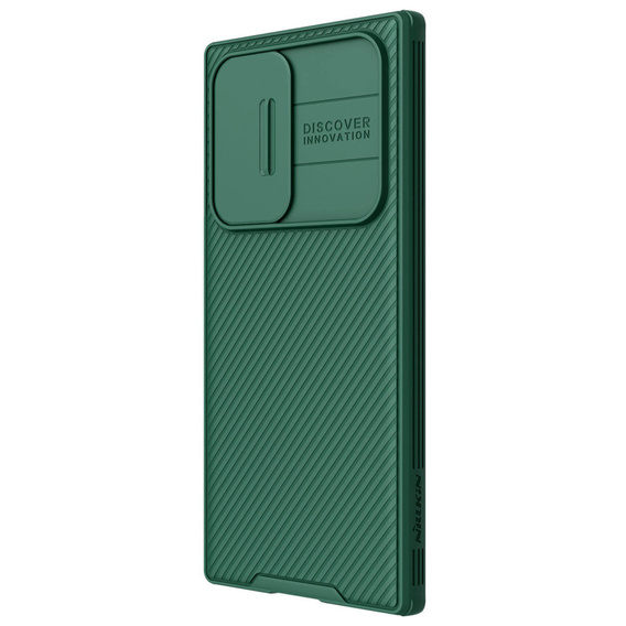 Case for Samsung Galaxy S23 Ultra, Armored Nillkin, CamShield Pro, green