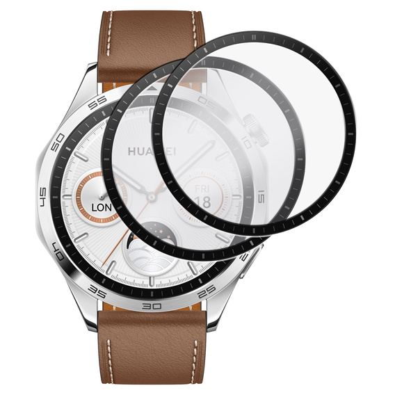 2x ERBORD Hybrid Glass for Huawei Watch GT 4 46mm