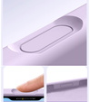 Silicone case for iPhone 17 Pro Max, for MagSafe, anti-shock, purple
