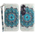 Flip case for Oppo A60, Wallet, Mandala Flower