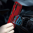 Armor Case for Huawei P Smart Pro, Nox Case Ring, red