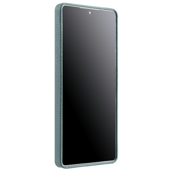 MELKCO case for Samsung Galaxy S25 Ultra, leather, blue