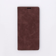 Case for Oppo A78 5G, ERBORD Vintage, wallet with flap, coffee