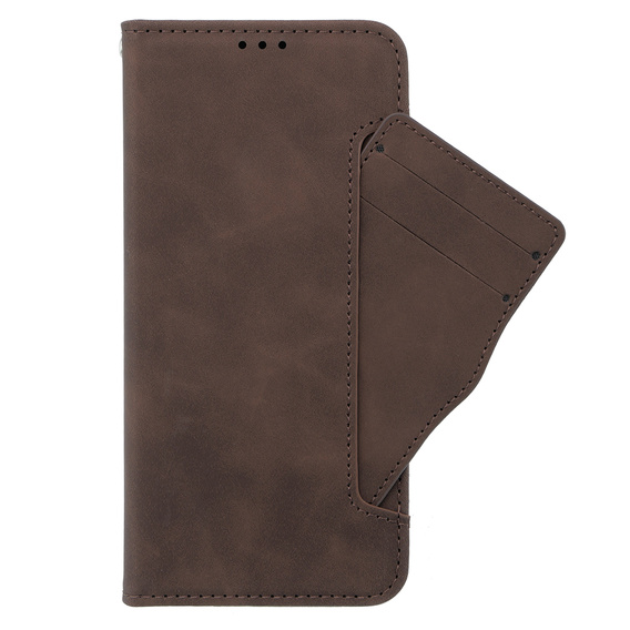 Flip case for Oppo A38 4G / Oppo A18 4G, Card Slot, brown