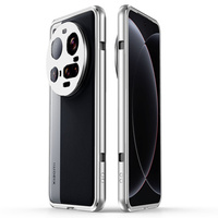 Case for Xiaomi 15 Ultra, Armor Bumper, with lens cover, silver