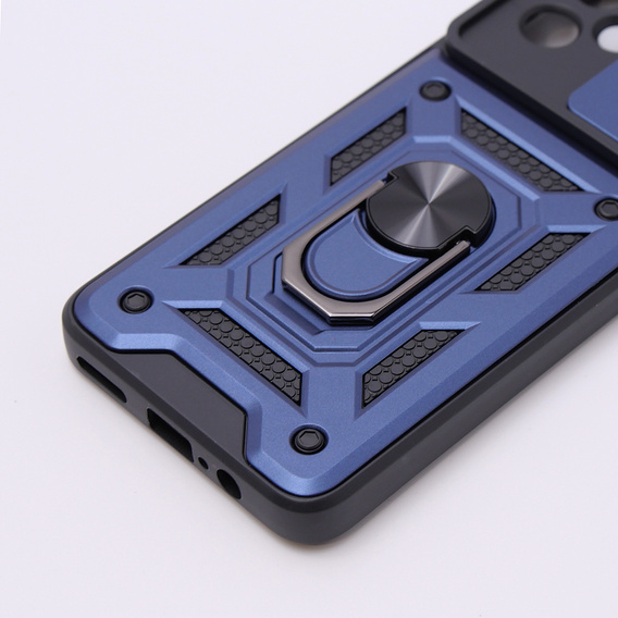 Case for Motorola Moto G54 5G, CamShield Slide, blue