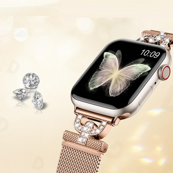 Milanese bracelet for Apple Watch 1/2/3/4/5/6/7/8/SE (38/40/41 MM) - Black