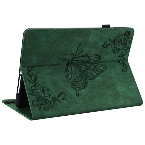 Case for Lenovo Tab M10 Plus 10.6 Gen 3 TB-125F TB-128F, Butterfly, green