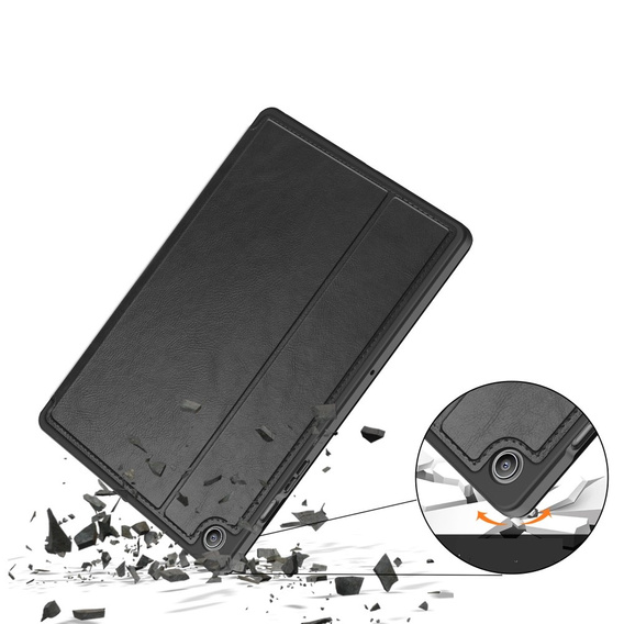 Case for Samsung Galaxy Tab S10 Lite / S10 FE / S9 FE, Business Card and Pen Slot, black