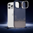 Case for iPhone 15 Pro, Frame Kickstand, for MagSafe, Sand Blue